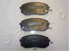 Комплект тормозных колодок дискового тормоз JAPKO 50K20