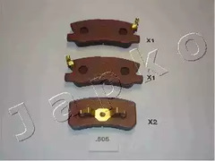 Комплект тормозных колодок дискового тормоз JAPKO 51505
