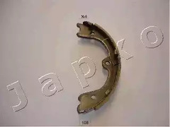 Комплект тормозных колодок стояночная тормозной системы JAPKO 55108