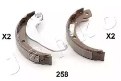 Колодки ручника JAPKO 55258