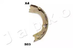 Колодки тормозные барабанные JAPKO 55S03