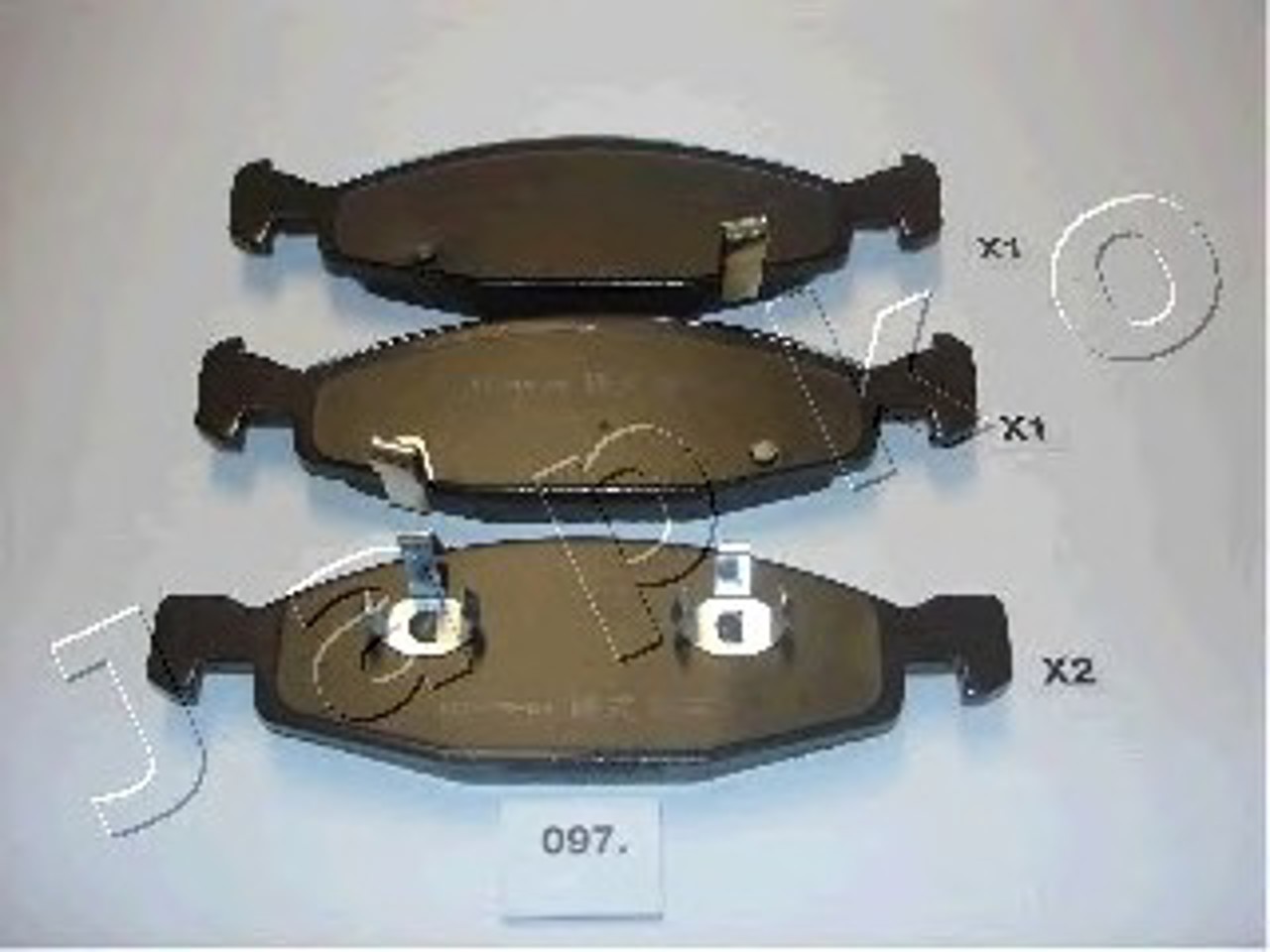Колодки тормозные дисковые JAPKO 50097