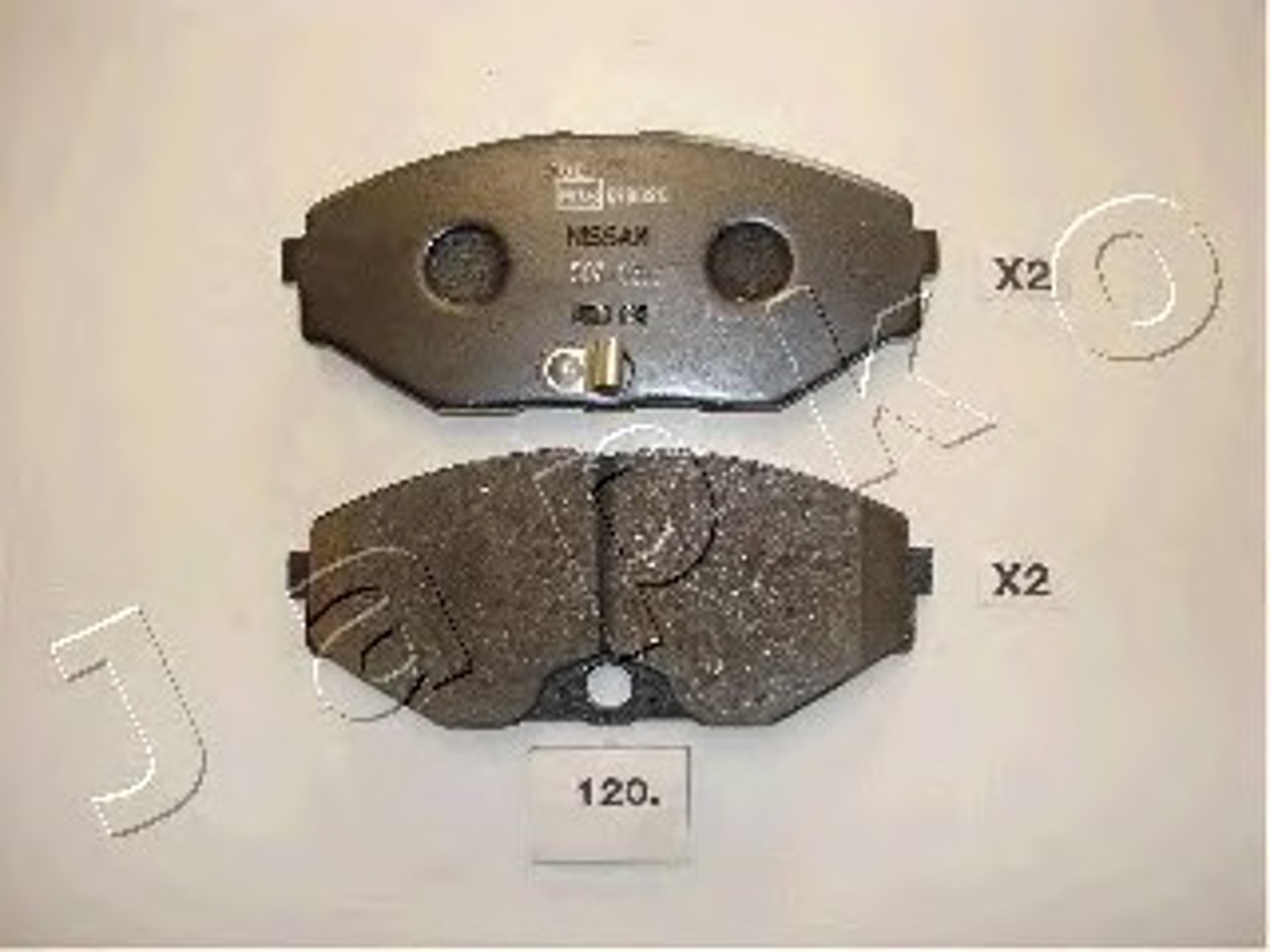 Колодки тормозные дисковые JAPKO 50120