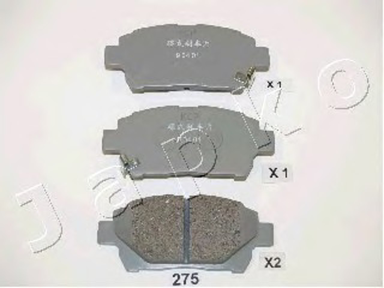 Колодки тормозные дисковые JAPKO 50275