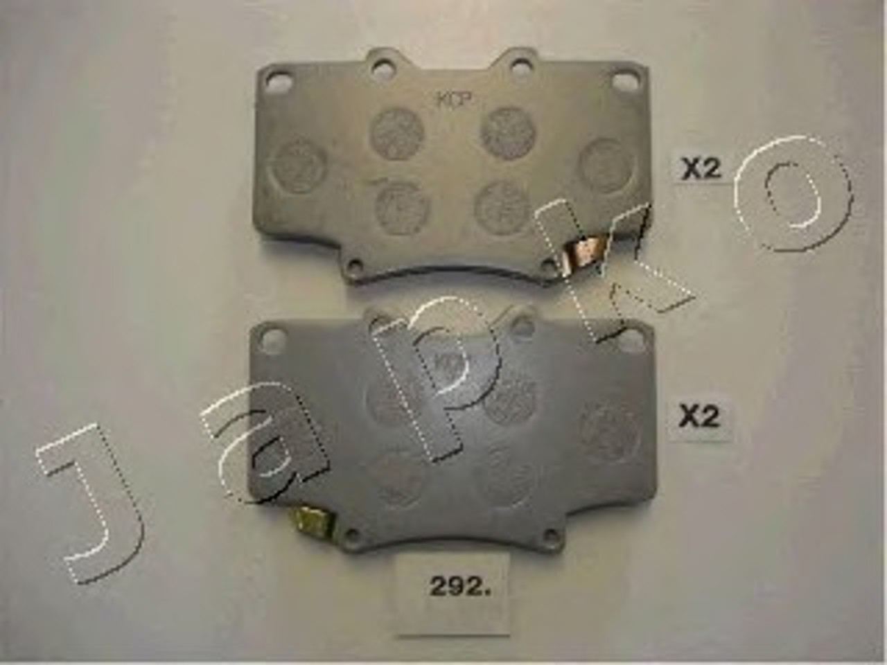 Колодки тормозные дисковые JAPKO 50292