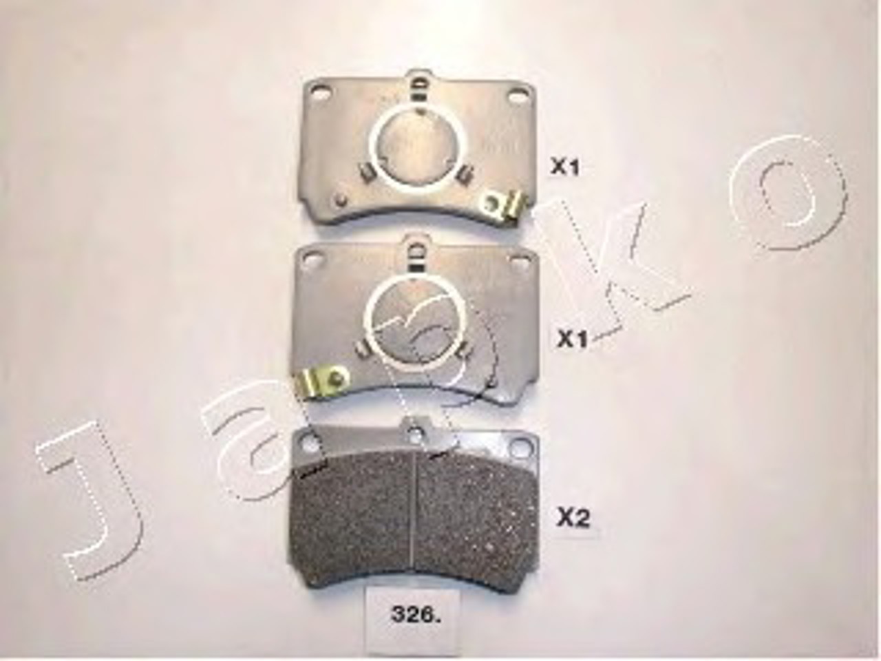 Колодки тормозные дисковые JAPKO 50326