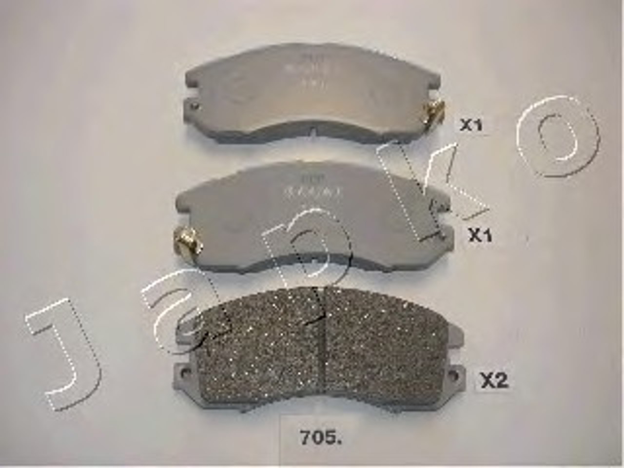 Колодки тормозные дисковые JAPKO 50705