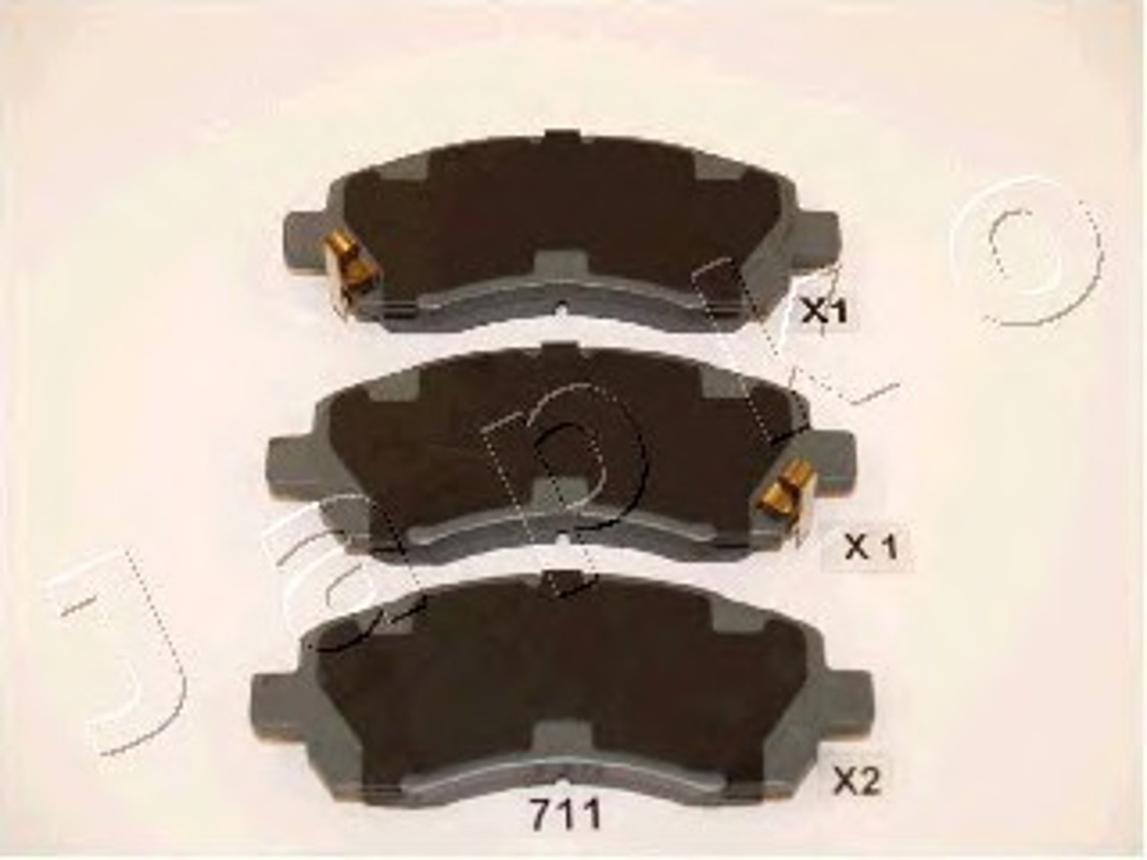 Колодки тормозные дисковые JAPKO 50711