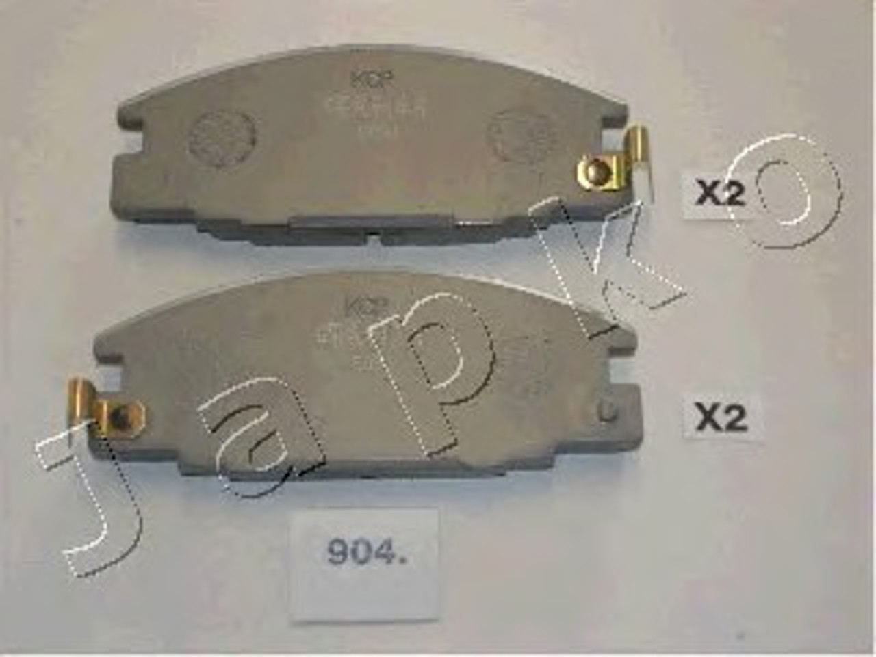Колодки тормозные дисковые JAPKO 50904