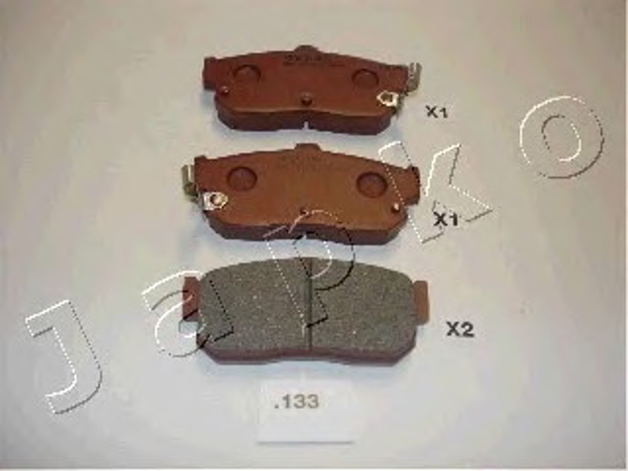Колодки тормозные дисковые JAPKO 51133