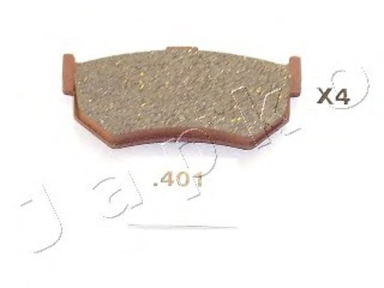 Колодки тормозные дисковые JAPKO 51401