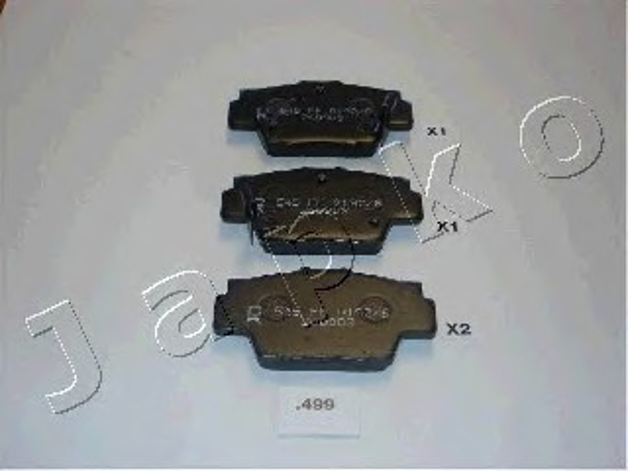Колодки тормозные дисковые JAPKO 51499