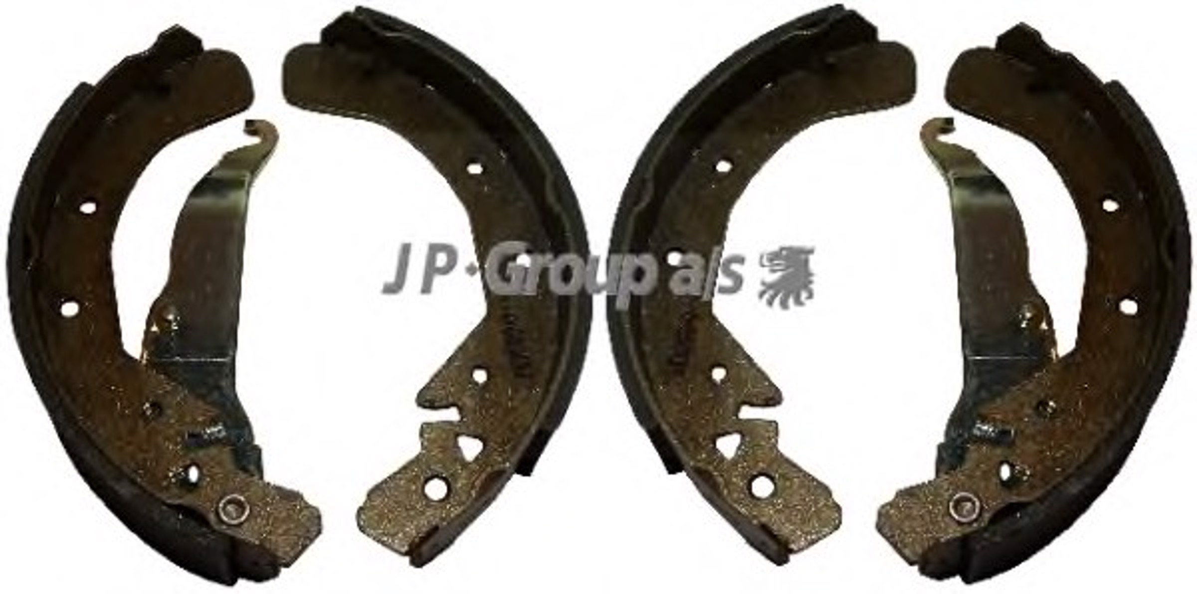 Тормозные колодки задние (барабанные) JP GROUP 1263900410
