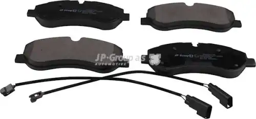 Колодки торм диск пер ford JP GROUP 1563607710
