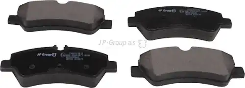 Комплект тормозных колодок дисковый тормоз jp group