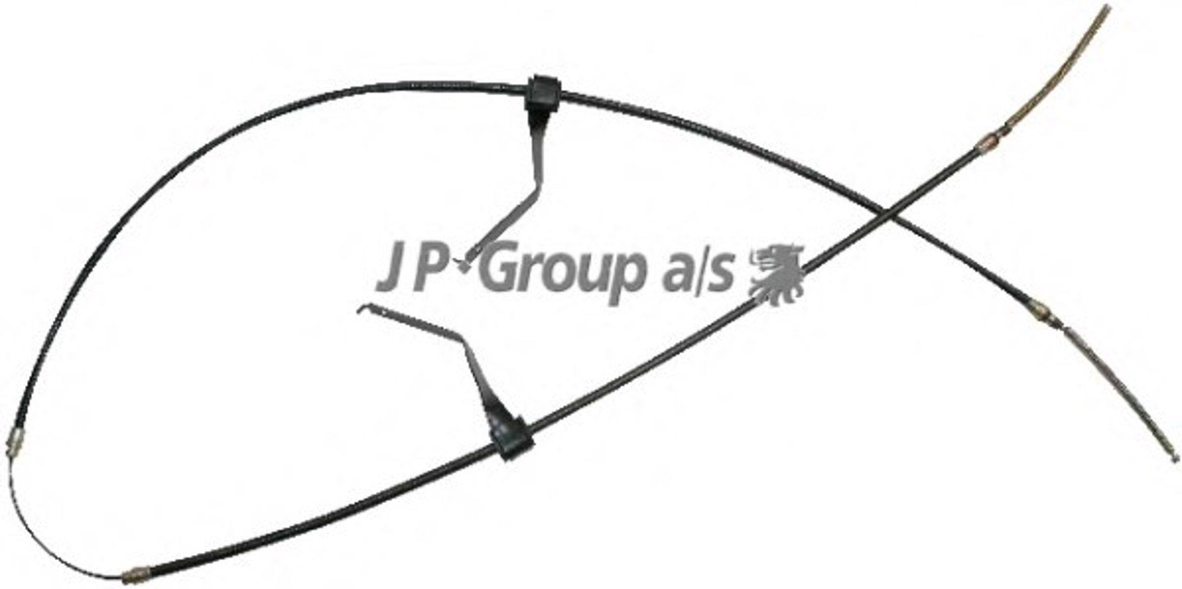 Тросик cтояночный тормоз jp group