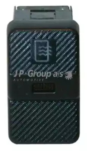 Выключатель обогреватель заднего стеклы JP GROUP 1196400100