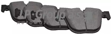 Комплект тормозных колодок дисковый тормоз jp group