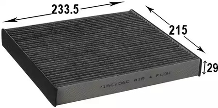 Фильтр салона JS ASAKASHI AC106C