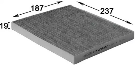 Фильтр салона JS ASAKASHI AC9407C