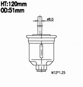 Топливный фильтр JS ASAKASHI FS3211