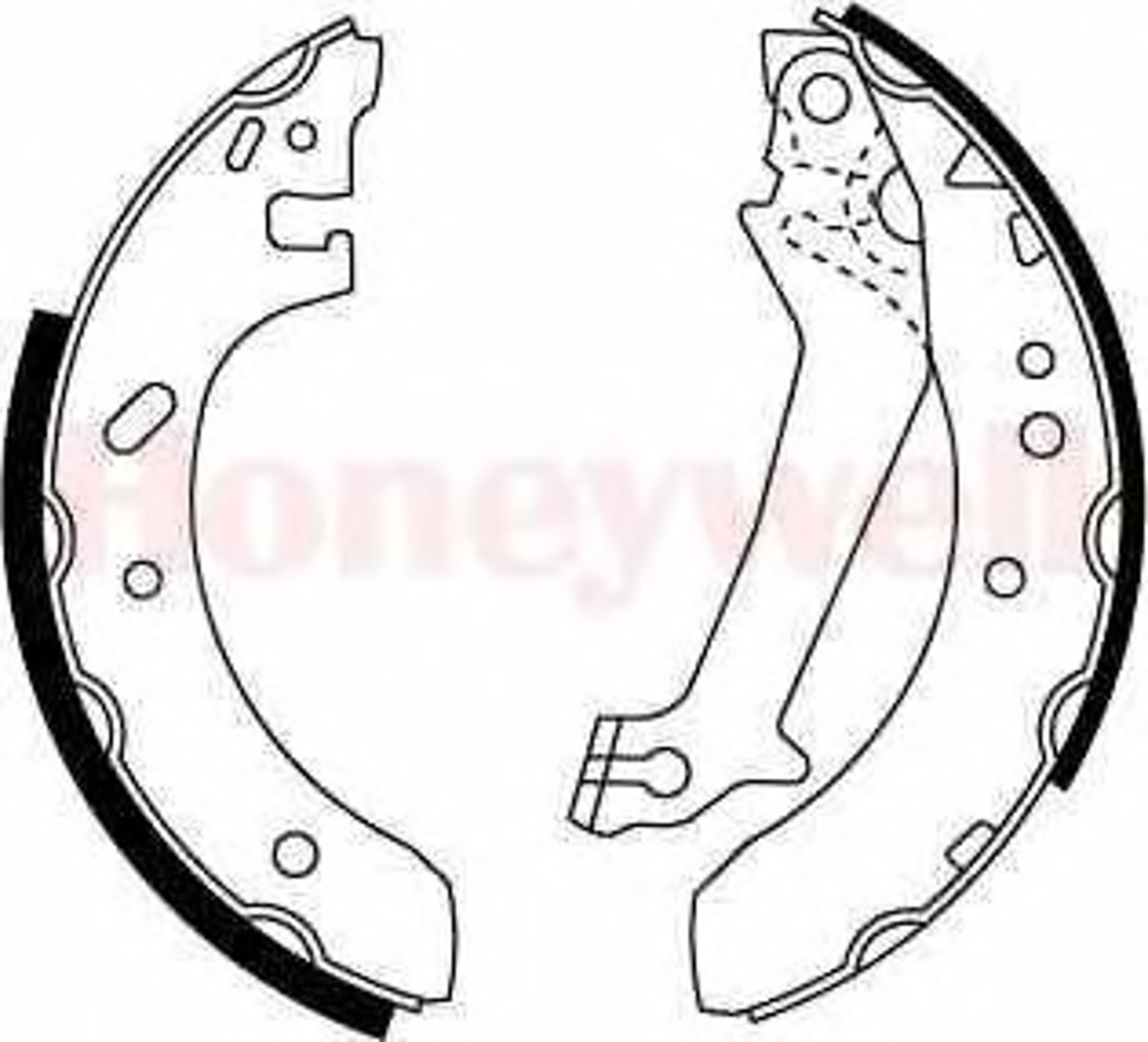 Колодки тормозные барабанные JURID 362384J