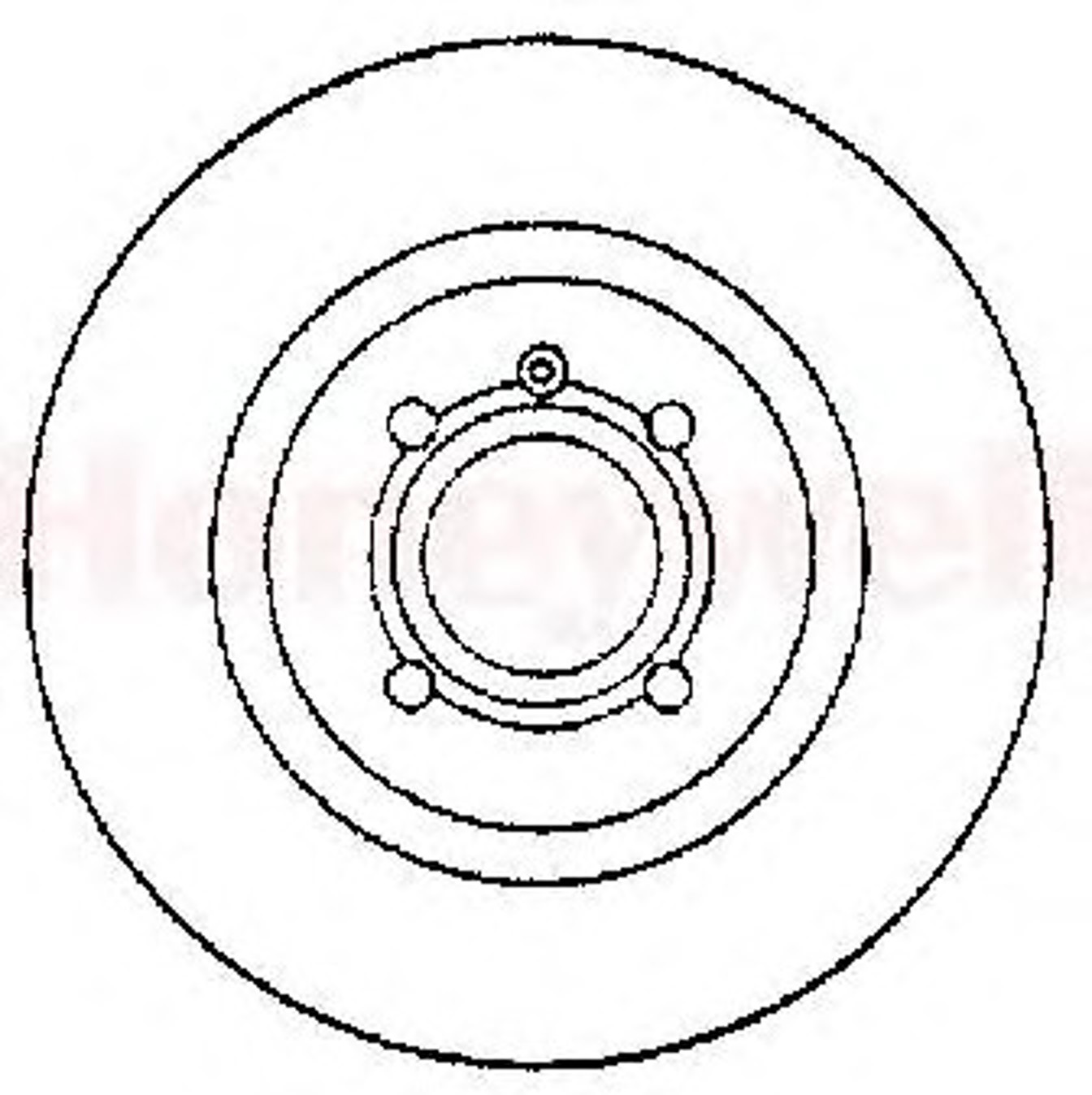 Диск тормозной JURID 561608J