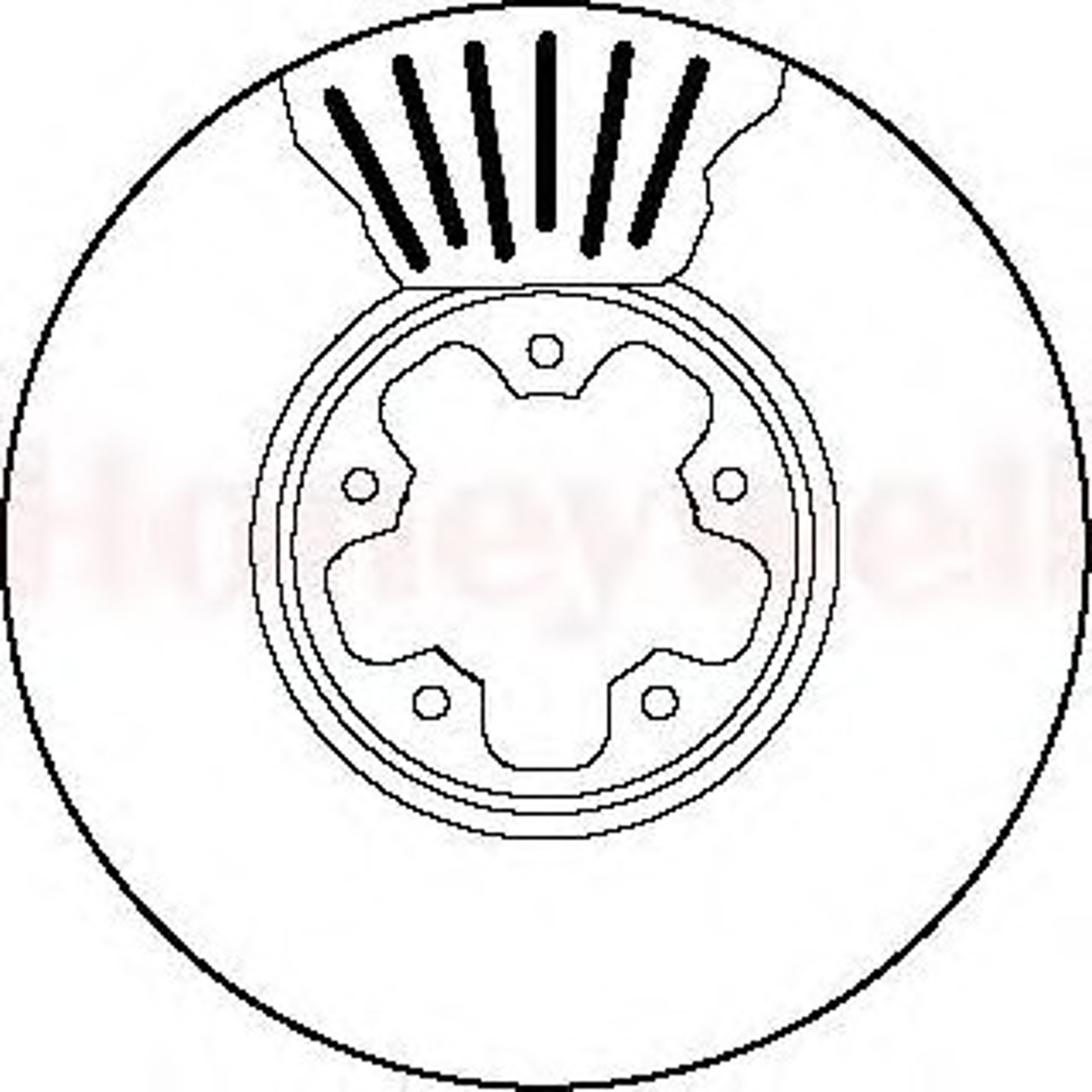 Диск тормозной JURID 562141J