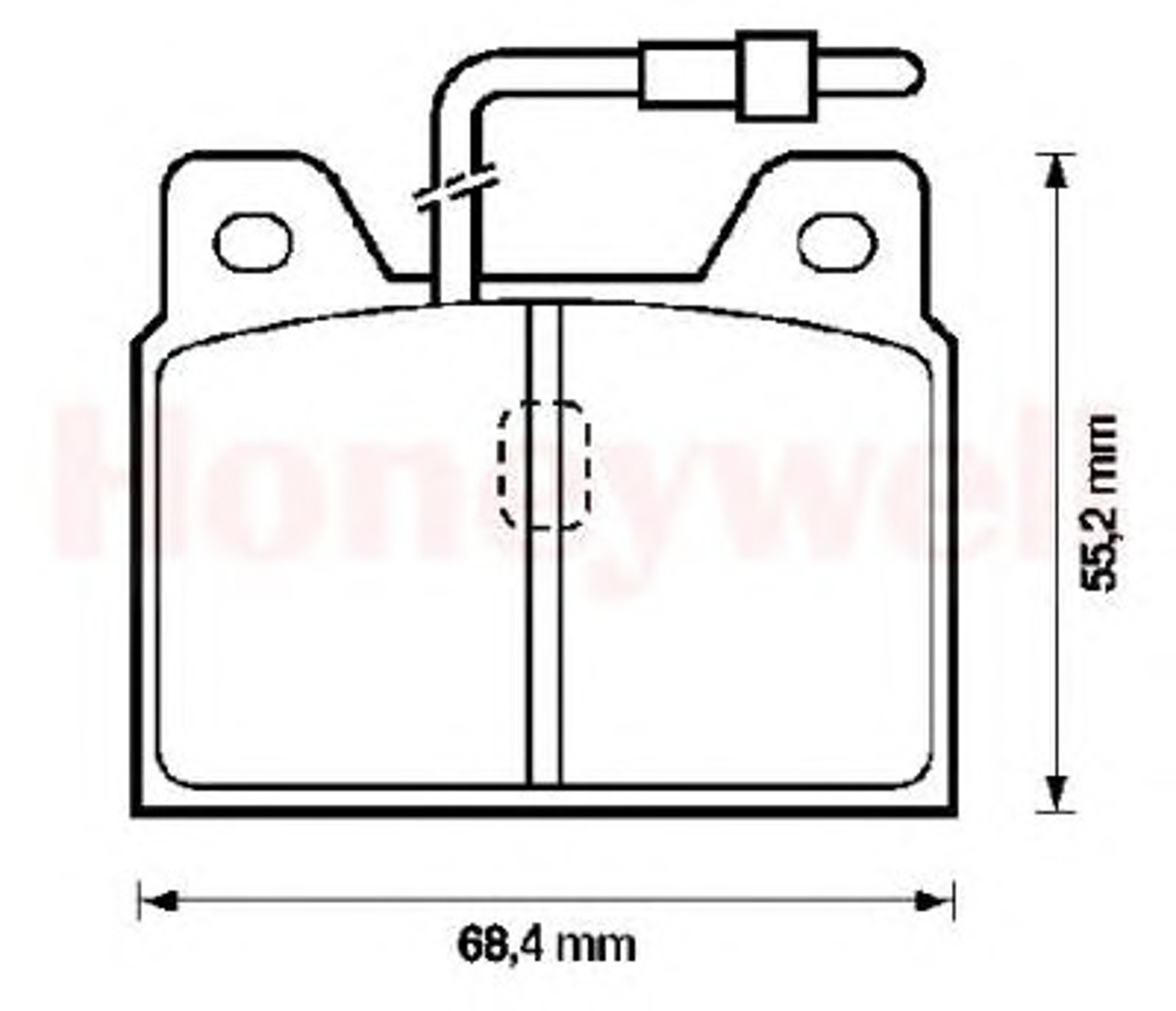 Колодки тормозные дисковые JURID 571218D