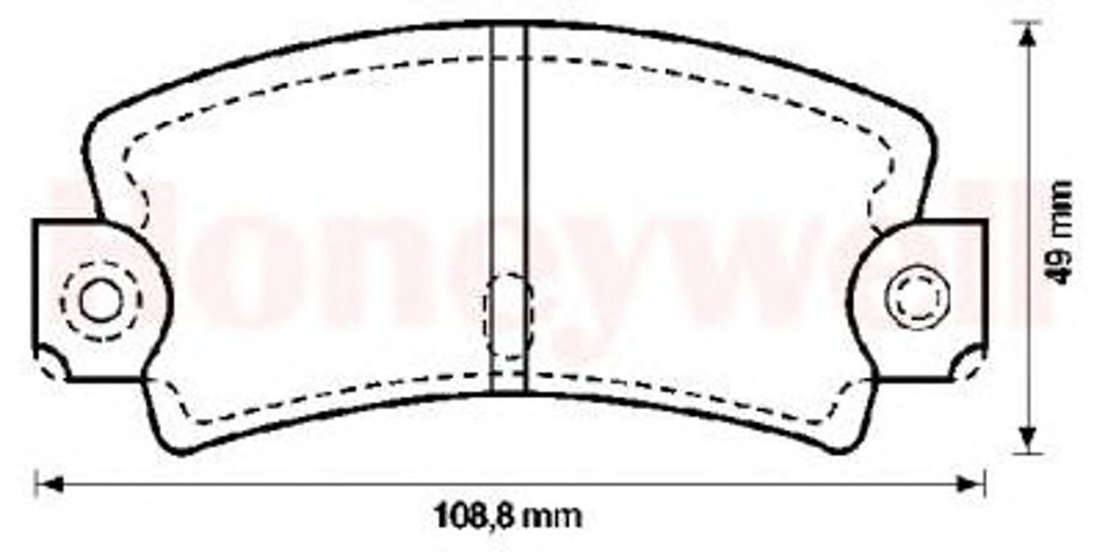 Комплект тормозных колодок дисковый тормоз JURID 571243J