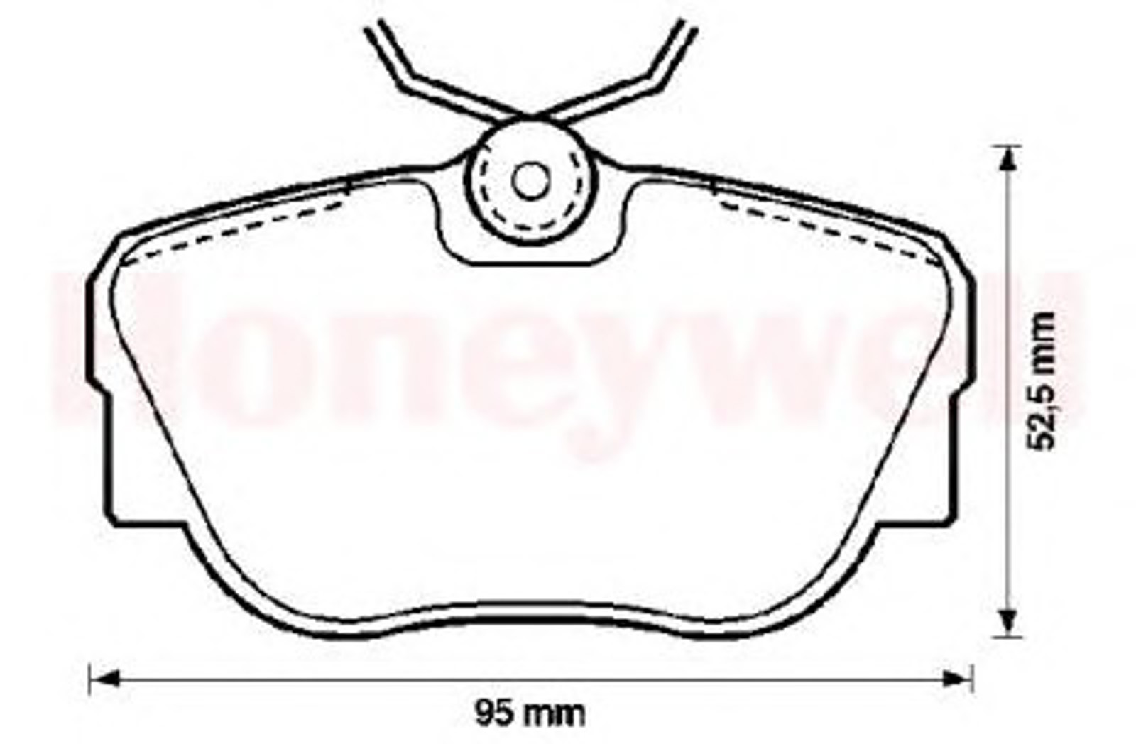 Колодки тормозные дисковые JURID 571352J