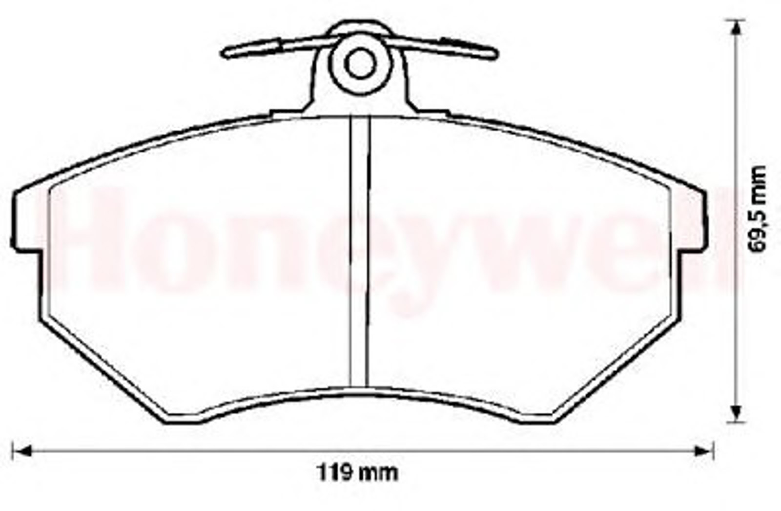 Колодки тормозные дисковые JURID 571376D