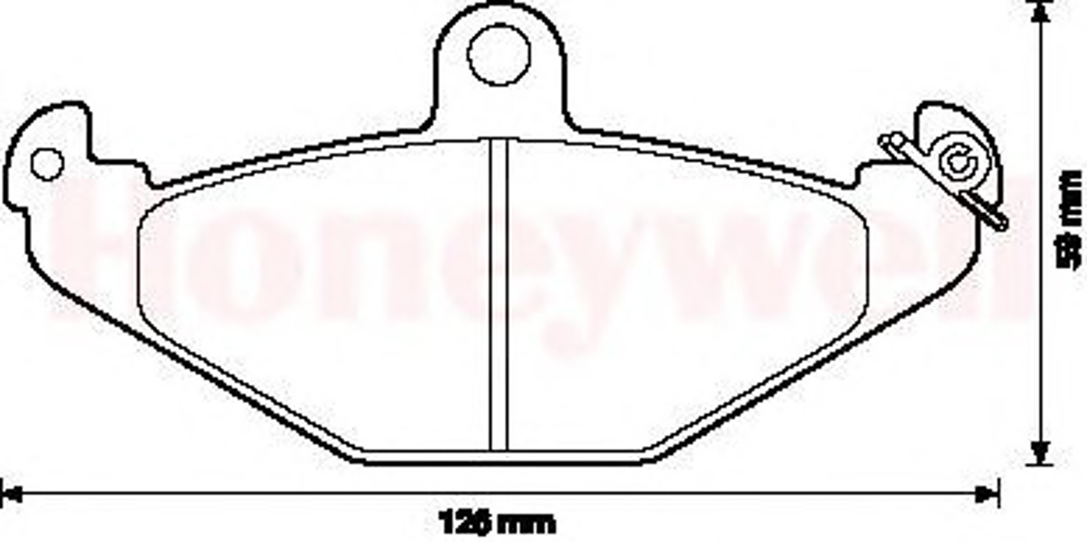 Колодки тормозные дисковые JURID 571425D