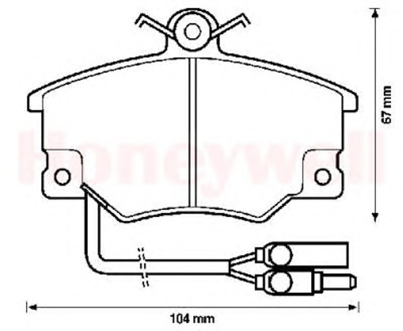 Колодки тормозные дисковые JURID 571452J