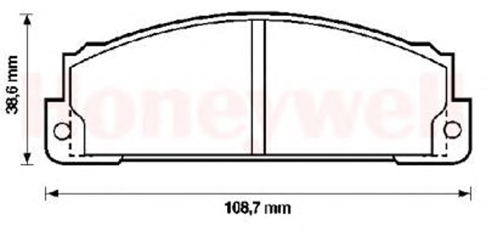Комплект тормозных колодок дисковый тормоз JURID 571463D