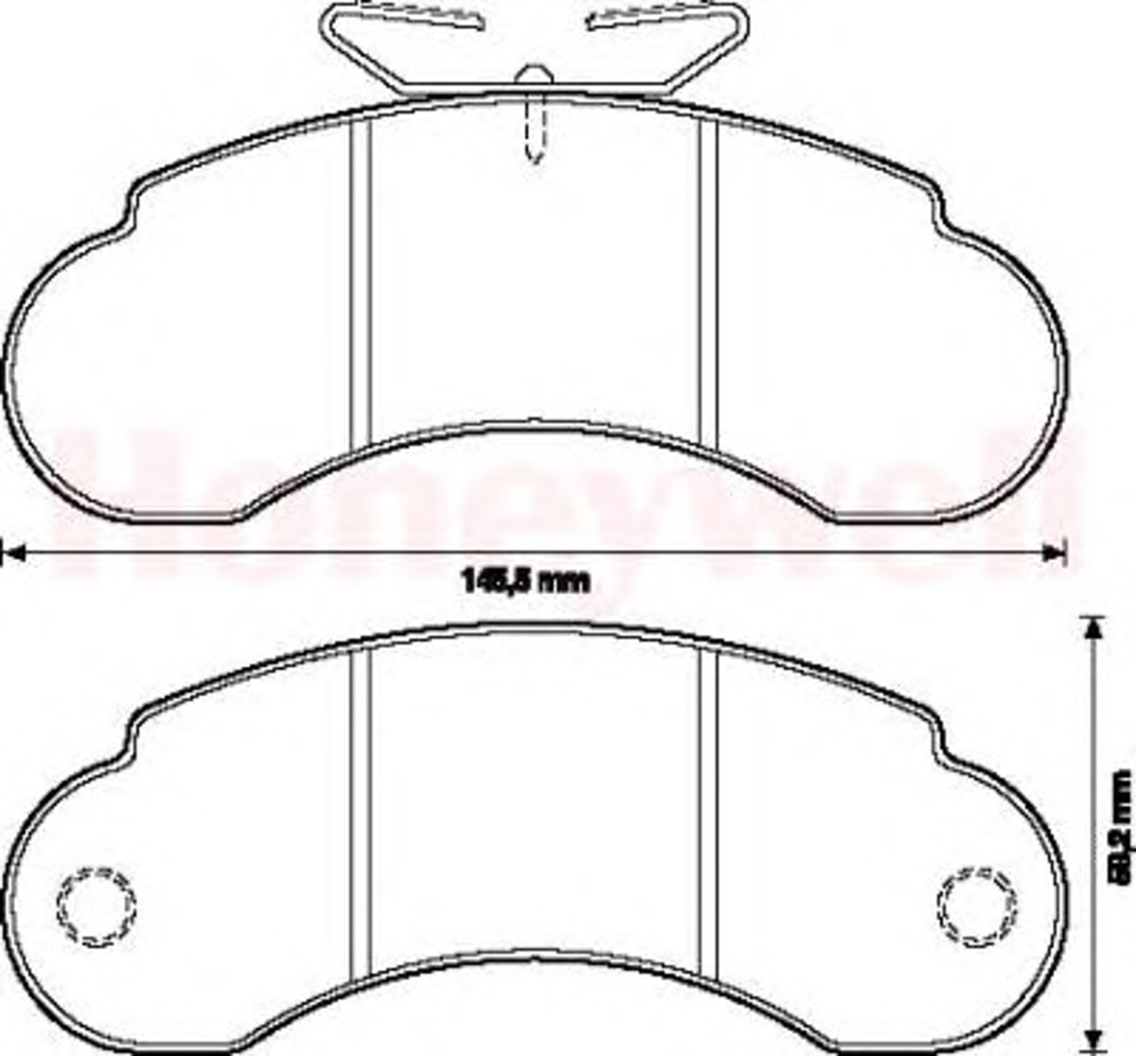 Колодки тормозные дисковые JURID 571521J