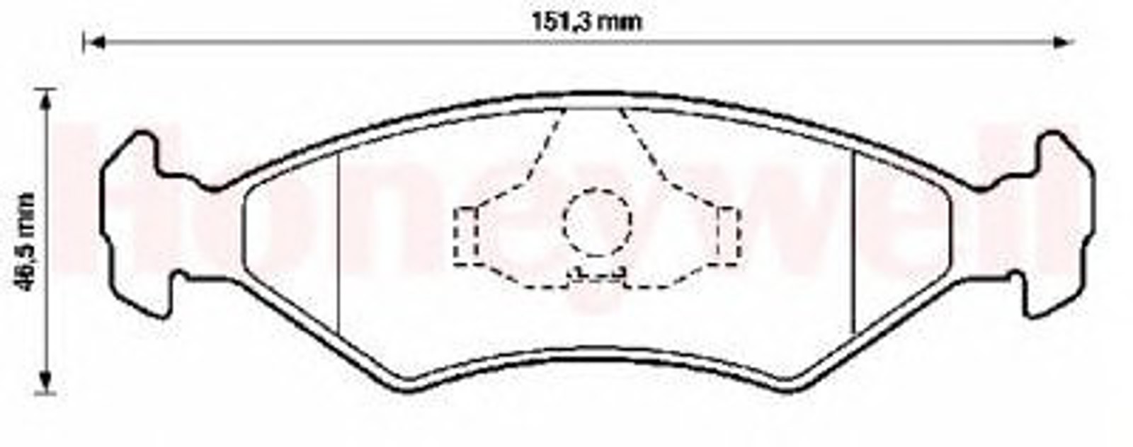 Колодки тормозные дисковые JURID 571536J