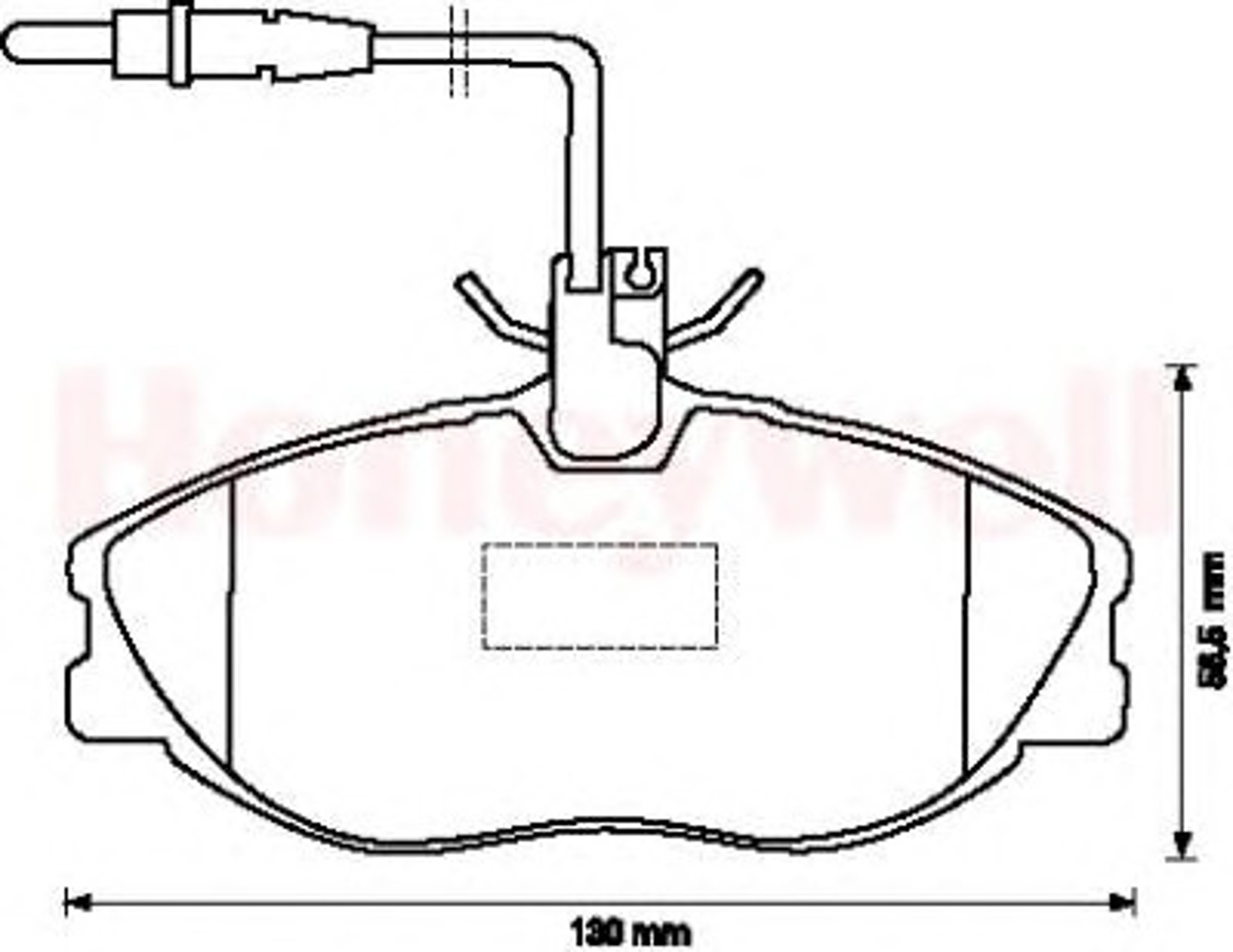 Колодки тормозные дисковые JURID 571898D