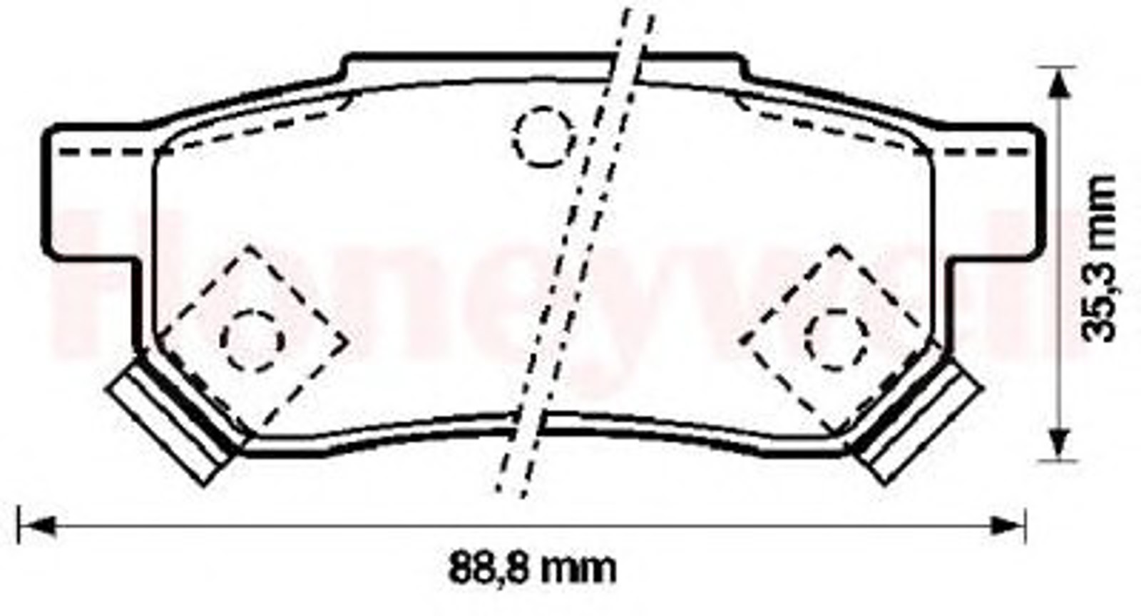 Комплект тормозных колодок дисковый тормоз JURID 572136J