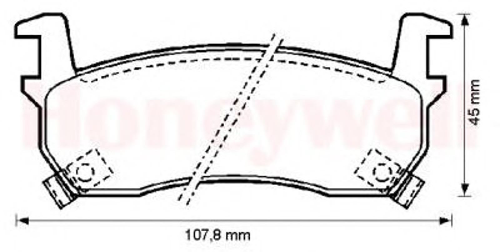 Колодки тормозные дисковые JURID 572190J