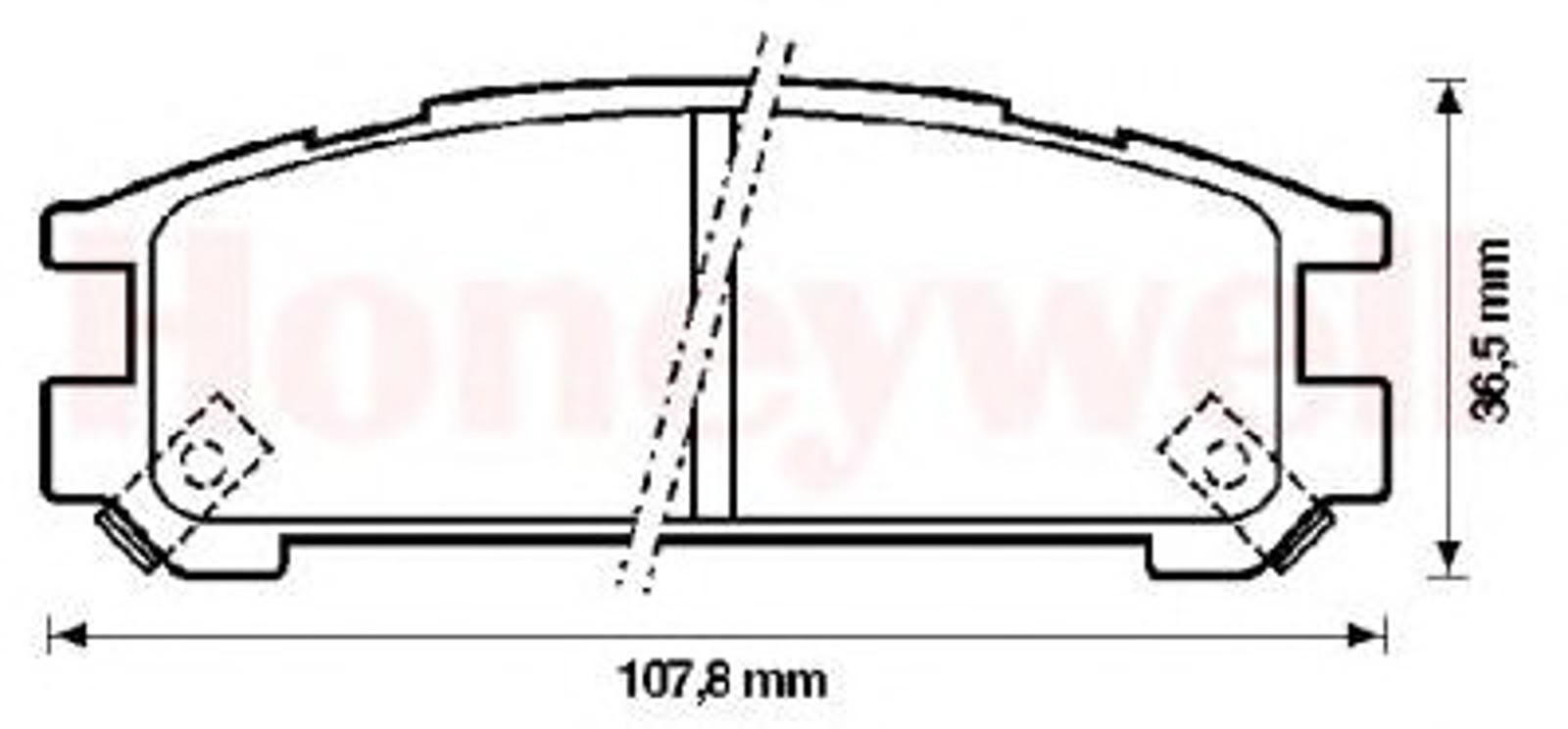 Комплект тормозных колодок дисковый тормоз JURID 572197J
