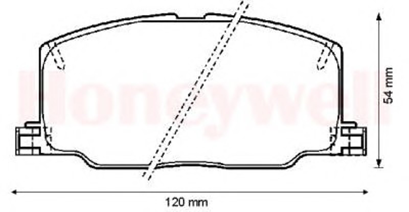 Колодки тормозные дисковые JURID 572256J