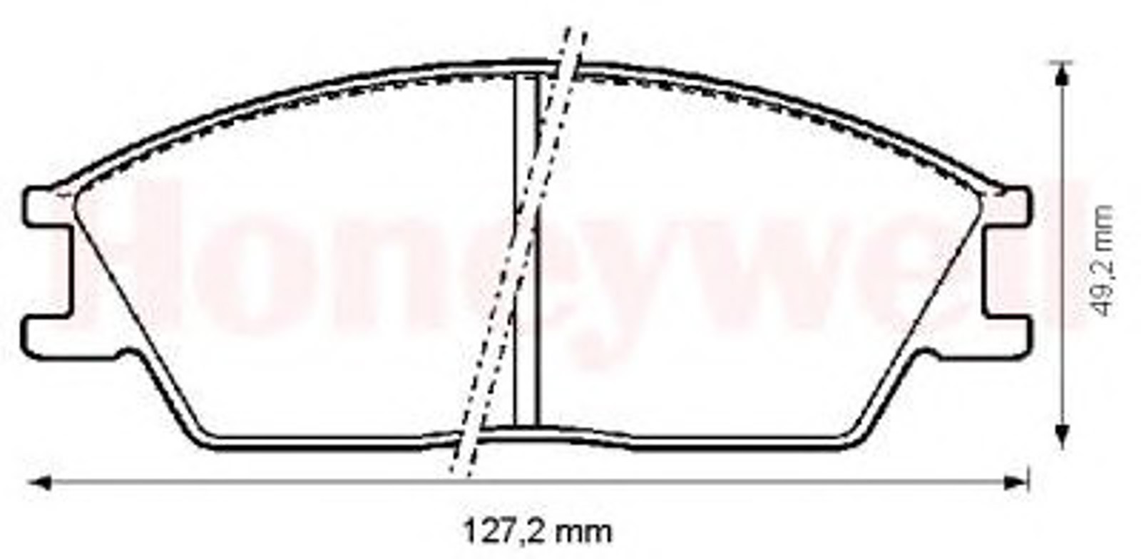 Колодки тормозные дисковые JURID 572268J
