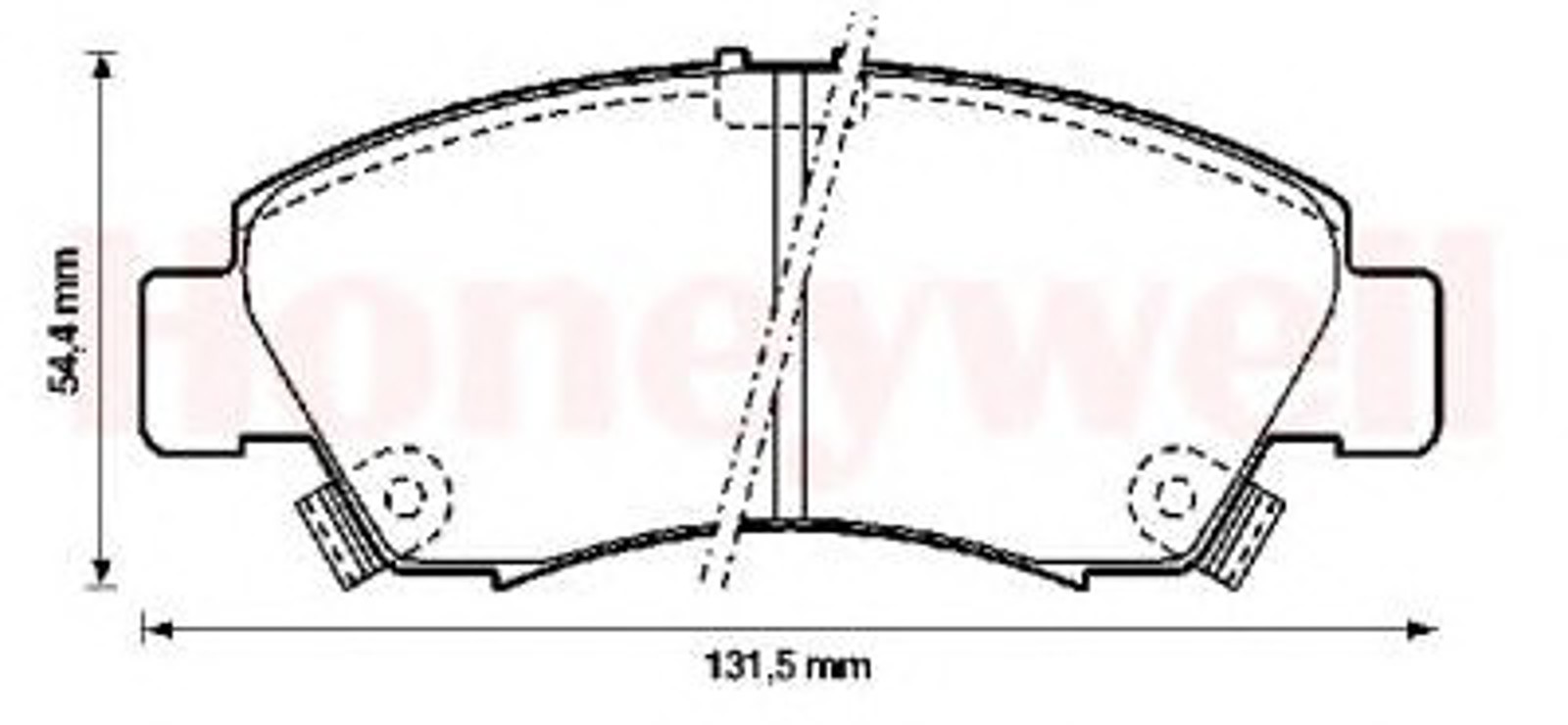 Колодки тормозные дисковые JURID 572324J