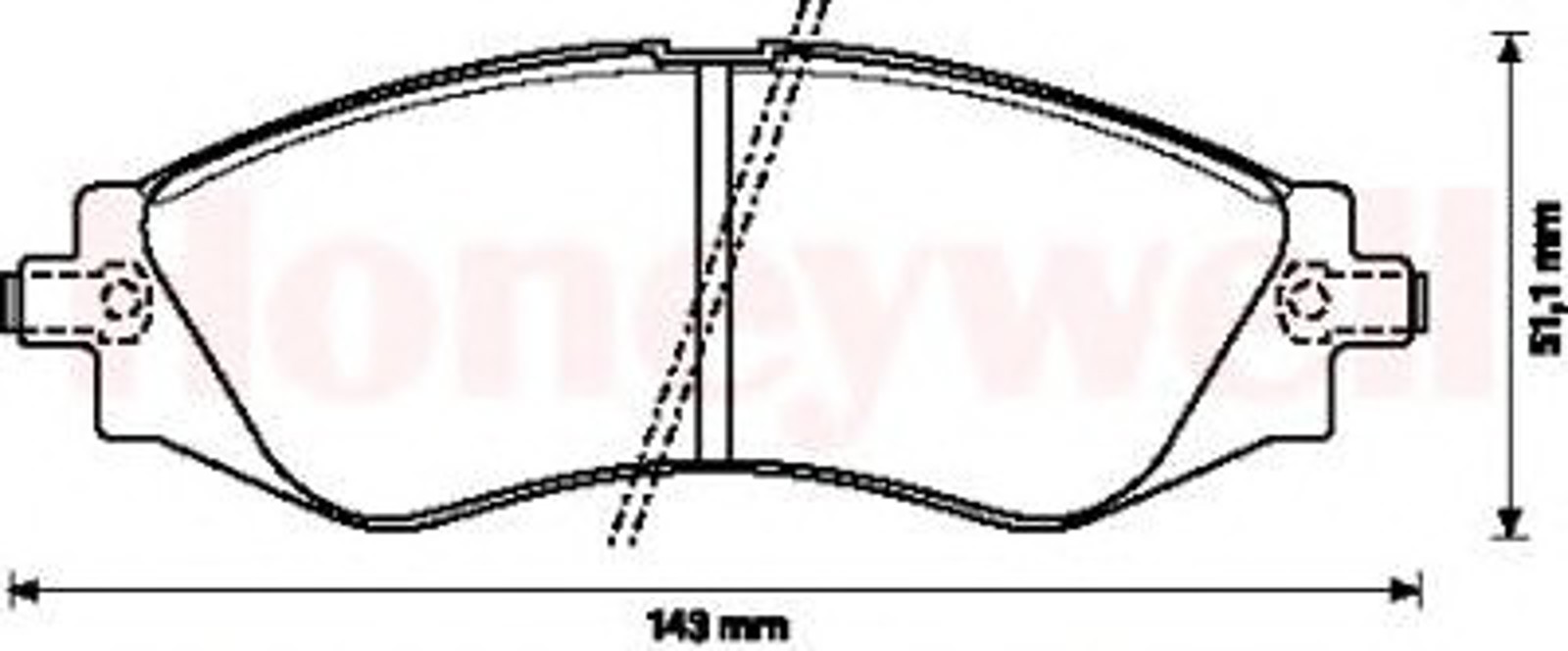 Колодки тормозные дисковые JURID 572407J