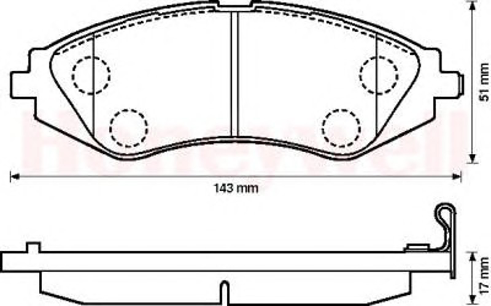Колодки тормозные дисковые JURID 572408J