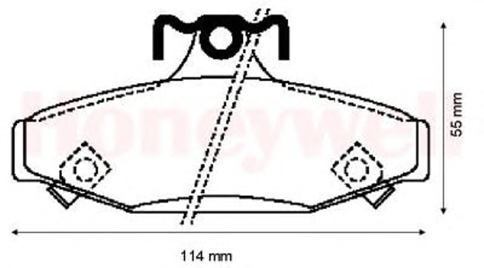 Колодки тормозные дисковые JURID 572417J