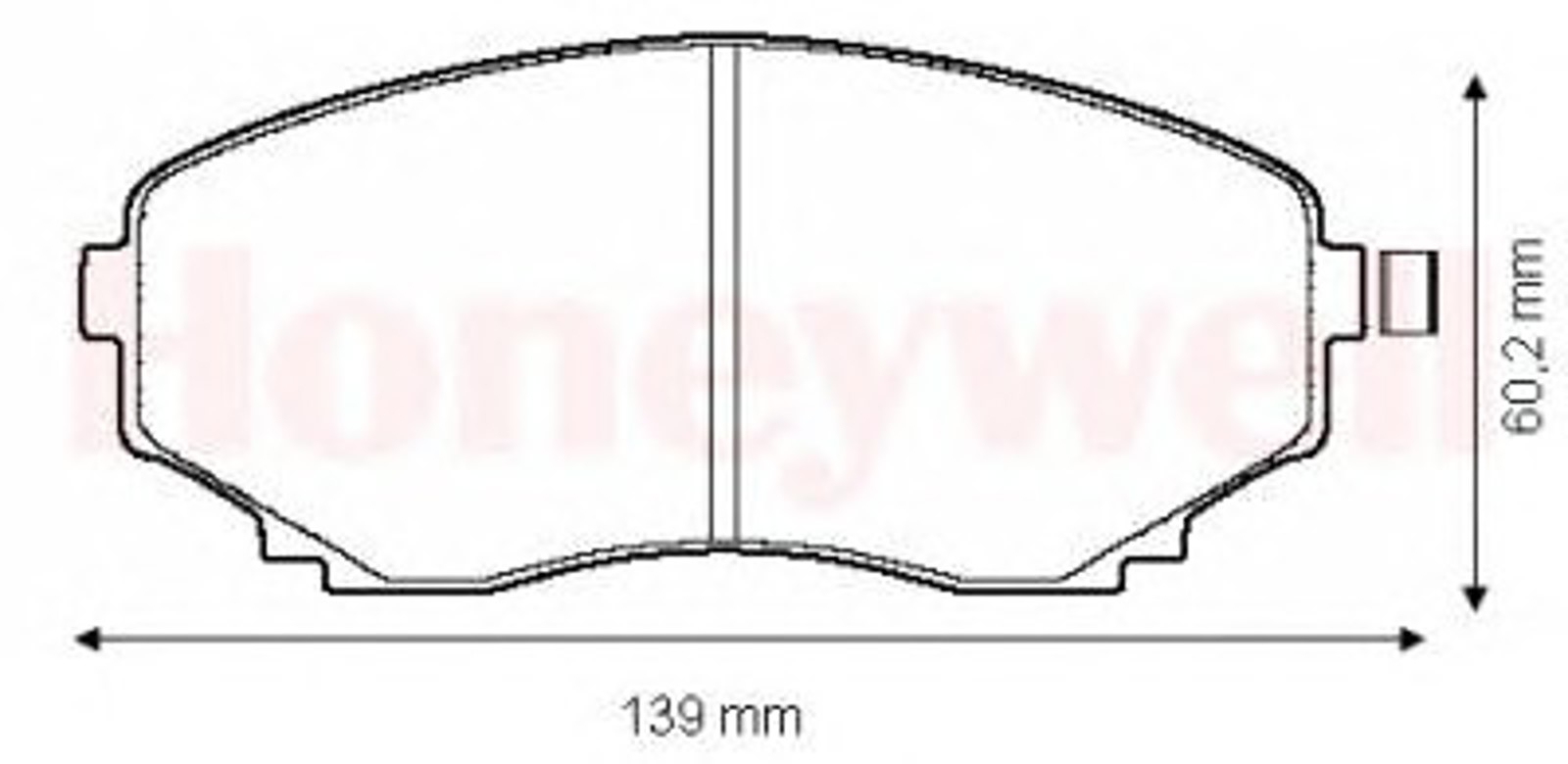 Колодки тормозные дисковые JURID 572435J