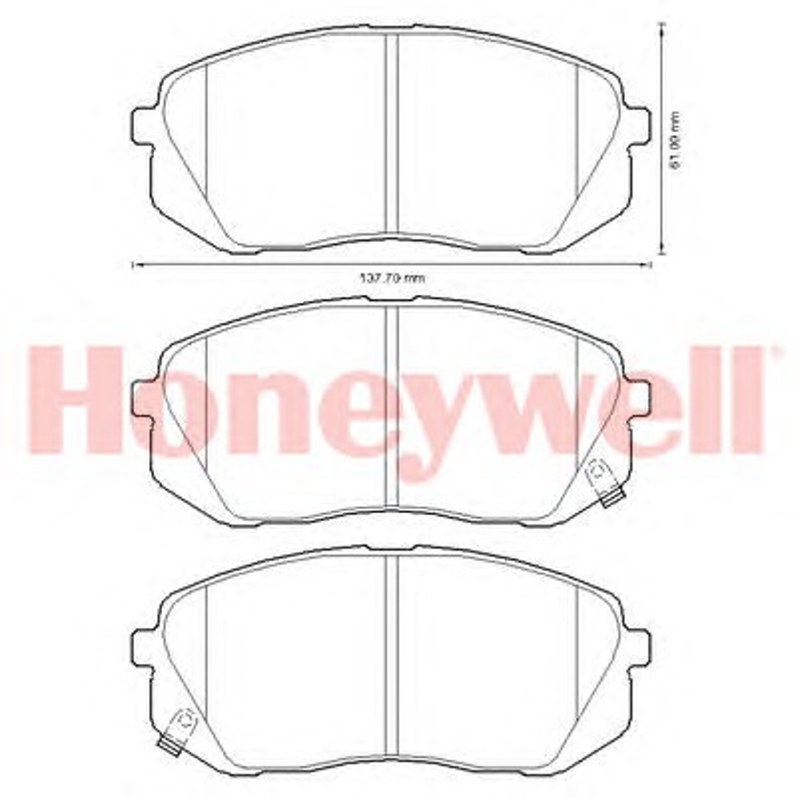 Колодки тормозные дисковые JURID 572612J