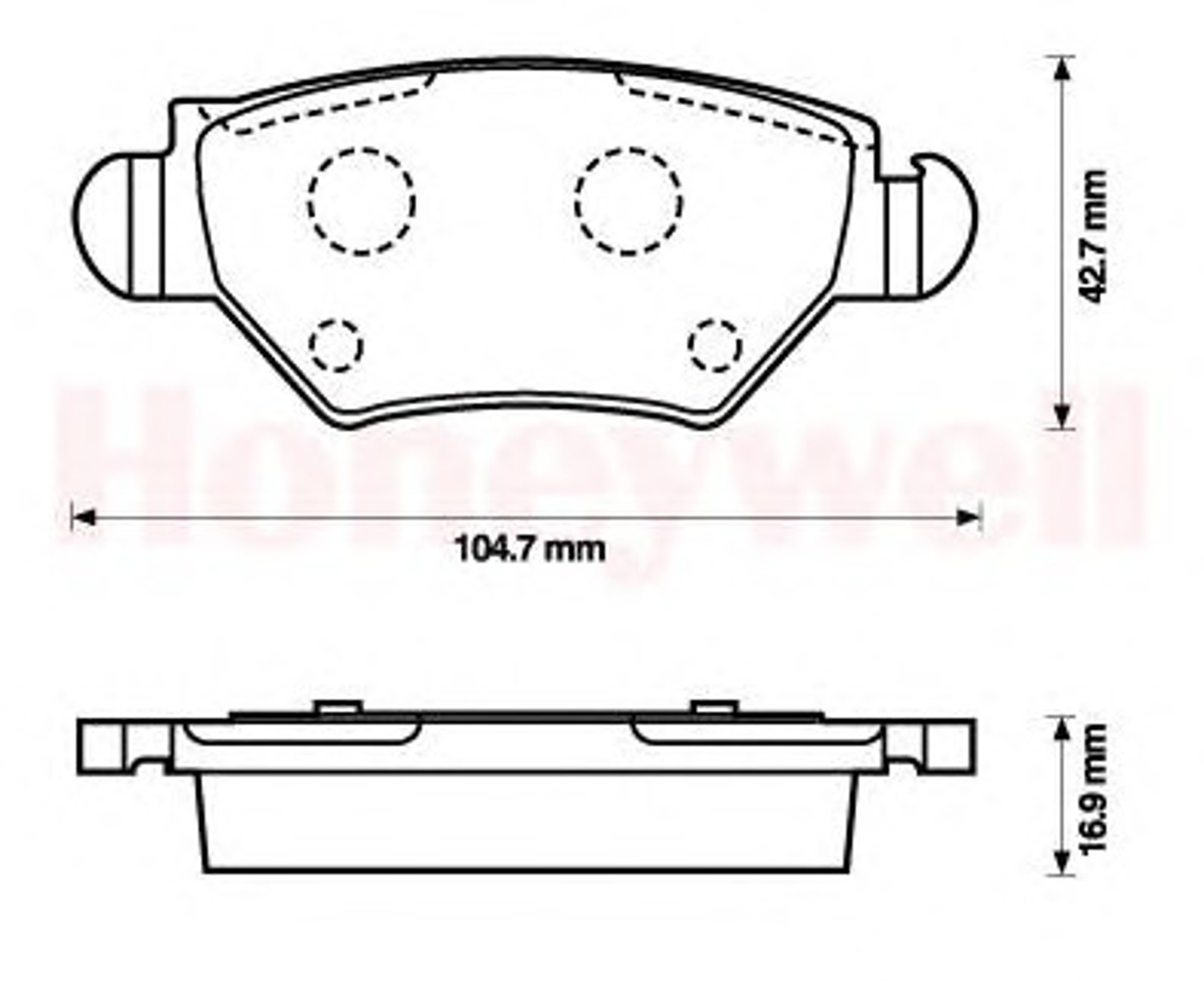 Колодки тормозные дисковые JURID 573010J